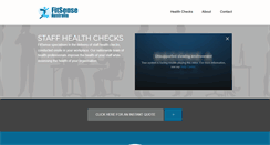 Desktop Screenshot of fitsense.com.au
